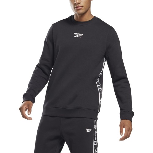 Reebok Ri Tape Crew bluza męska, czarna HB5974
