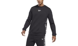 Reebok Ri Tape Crew bluza męska, czarna HB5974