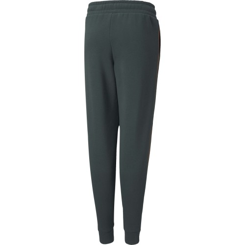 Puma spodnie młodzieżowe Alpha Holiday Sweatpants Green 845634 80