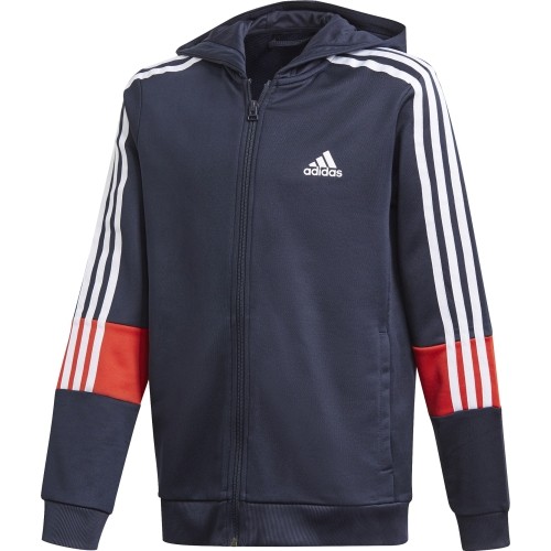 Bluza chłopięca Adidas B A.R. 3S Hoodie Navy GM8456