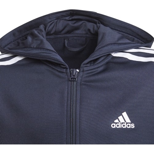 Bluza chłopięca Adidas B A.R. 3S Hoodie Navy GM8456
