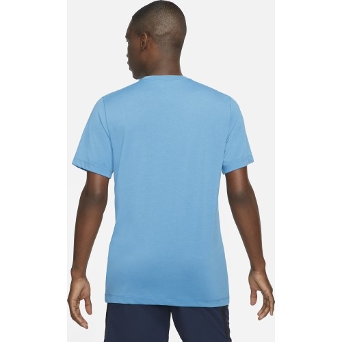 Koszulka męska Nike Nk Df Tee Db Nk Pro, niebieska