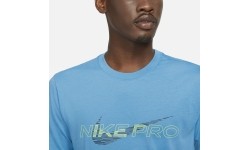Koszulka męska Nike Nk Df Tee Db Nk Pro, niebieska