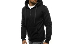 J.Style Džemperis Vyrams Fleece Black 68B2008-3