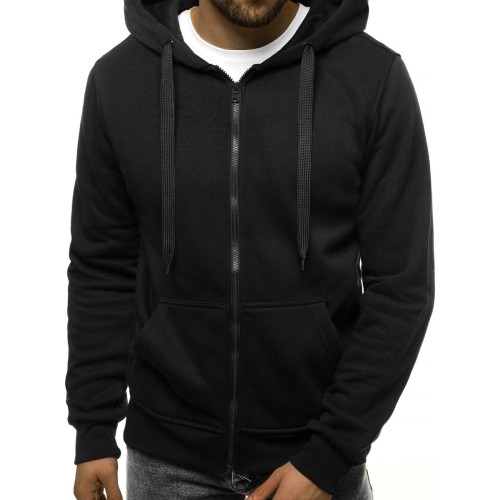 J.Style Džemperis Vyrams Fleece Black 68B2008-3
