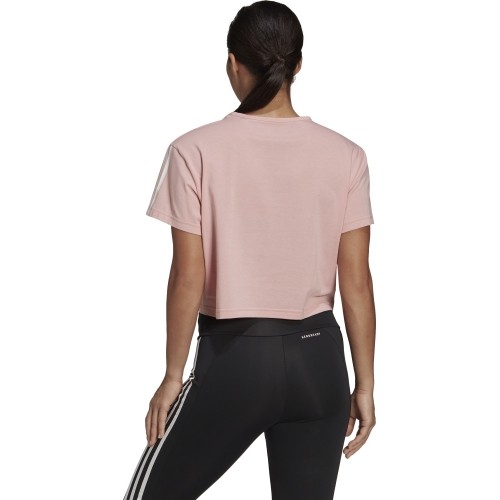 Adidas Palaidinė Moterims W Tc Crop Tee Pink HD9353