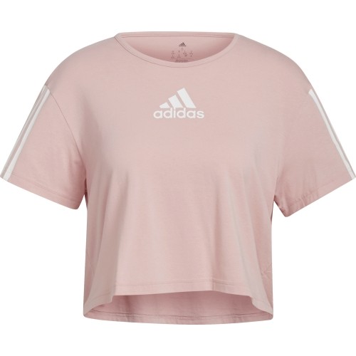 Adidas Palaidinė Moterims W Tc Crop Tee Pink HD9353