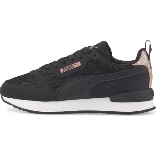 Puma R78 Metallic Jr buty młodzieżowe czarne 383931 01