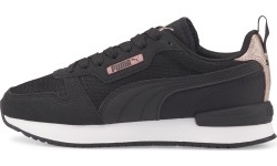 Puma R78 Metallic Jr buty młodzieżowe czarne 383931 01