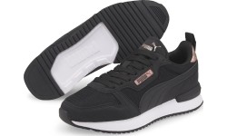 Puma R78 Metallic Jr buty młodzieżowe czarne 383931 01