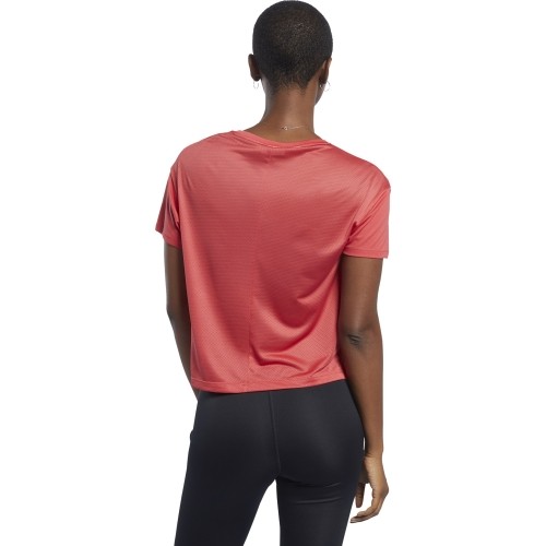 Reebok koszulka damska Wor Comm Poly Tee, różowa FQ0404