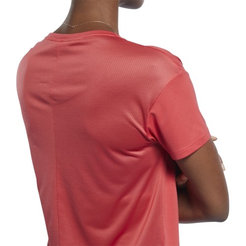 Reebok koszulka damska Wor Comm Poly Tee, różowa FQ0404