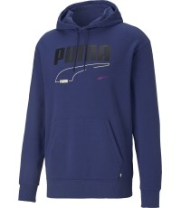 Bluza męska Puma Rebel Hoodie TR Electro Blue 585742 84
