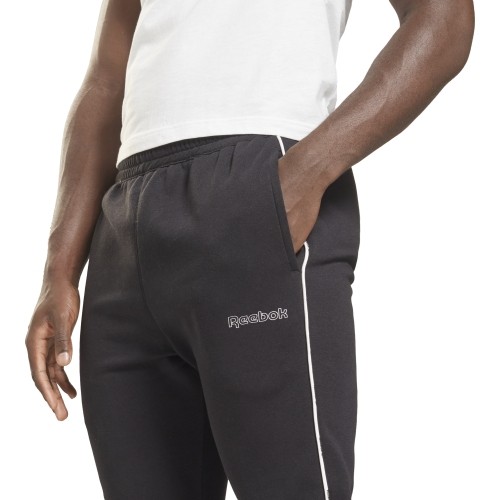 Reebok Kelnės Vyrams Te Piping Jogger Black