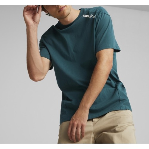 Puma Marškinėliai Vyrams Rad/Cal Tee Varsity Green 849777 24