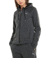 Bluza damska Puma Evostripe Full-Zip, szara 589157 01