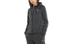 Bluza damska Puma Evostripe Full-Zip, szara 589157 01