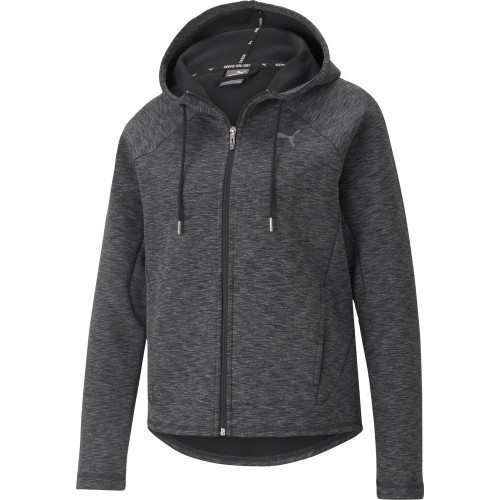 Bluza damska Puma Evostripe Full-Zip, szara 589157 01