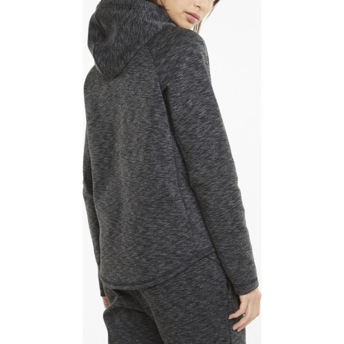 Bluza damska Puma Evostripe Full-Zip, szara 589157 01