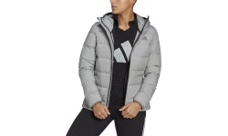 Adidas Pūkinė Striukė Moterims W Helionic Mel Grey