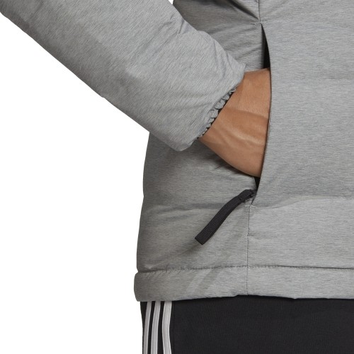 Adidas Pūkinė Striukė Moterims W Helionic Mel Grey