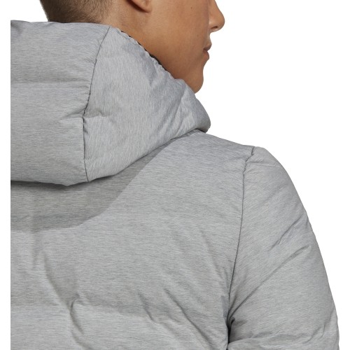 Adidas Pūkinė Striukė Moterims W Helionic Mel Grey