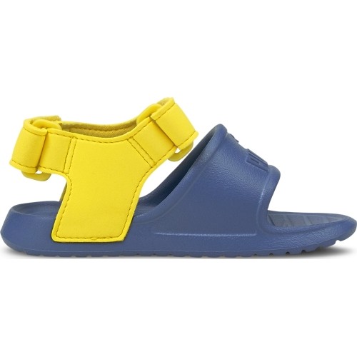 Buty dziecięce Puma Divecat V2 Injex, żółto-niebieskie 369545 07
