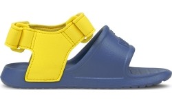 Buty dziecięce Puma Divecat V2 Injex, żółto-niebieskie 369545 07
