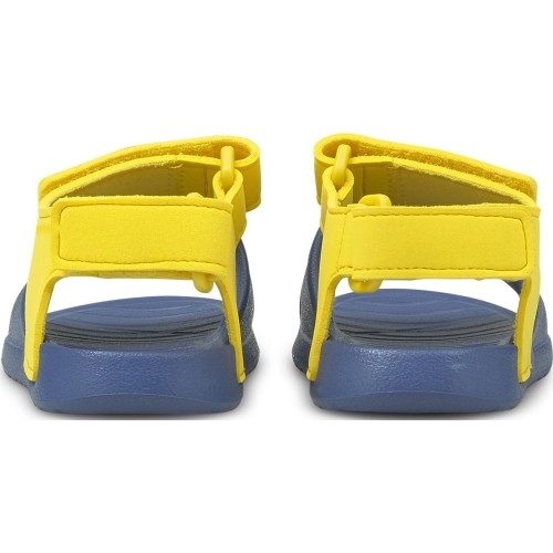Buty dziecięce Puma Divecat V2 Injex, żółto-niebieskie 369545 07