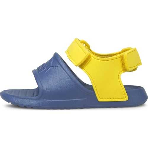 Buty dziecięce Puma Divecat V2 Injex, żółto-niebieskie 369545 07