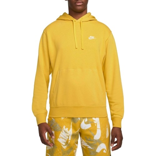 Bluza męska Nike Sportswear Club z kapturem, żółta CZ7857 709