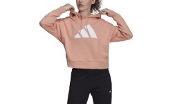 Bluza damska Adidas W Fi 3B Hoodie Peach H24082