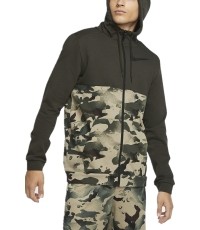 Bluza męska Nike M NK Dry FZ FA Camouflage Green