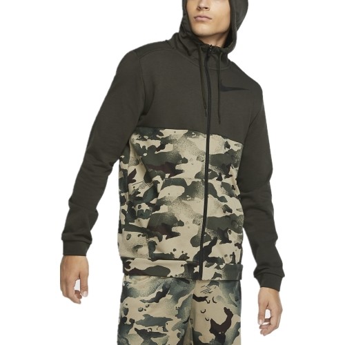 Bluza męska Nike M NK Dry FZ FA Camouflage Green