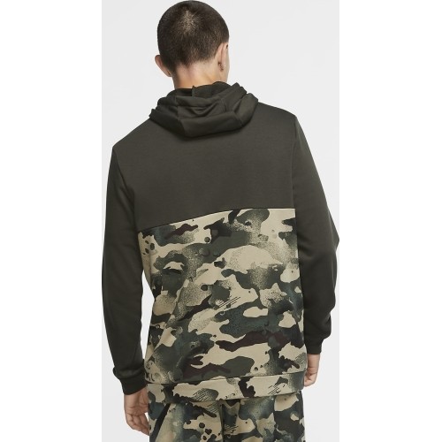 Nike Džemperis Vyrams M NK Dry FZ FA Camouflage Green