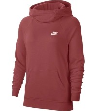 Nike Džemperis Moterims Nsw Essntl Flc Fnl Hoodie Bordeaux