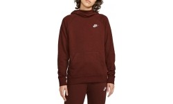 Nike Džemperis Moterims Nsw Essntl Flc Fnl Hoodie Bordeaux