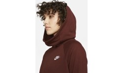 Nike Džemperis Moterims Nsw Essntl Flc Fnl Hoodie Bordeaux