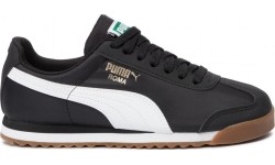 Buty dziecięce Puma Roma Basic Summer Black White 359841 21