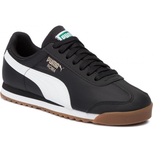Buty dziecięce Puma Roma Basic Summer Black White 359841 21