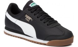 Buty dziecięce Puma Roma Basic Summer Black White 359841 21