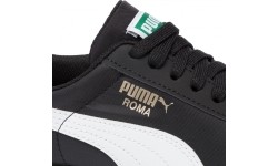 Buty dziecięce Puma Roma Basic Summer Black White 359841 21