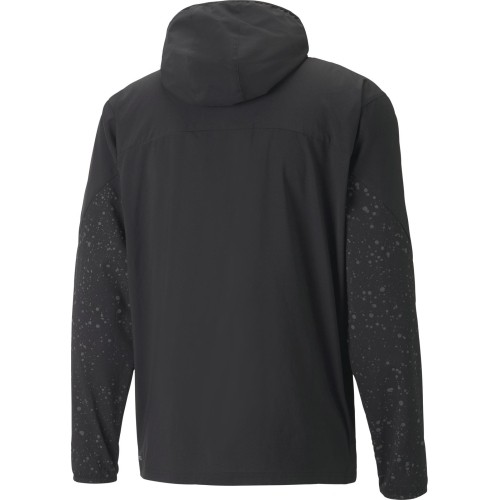 Puma Džemperis Vyrams Run Reflective Aop Woven Black 522409 01