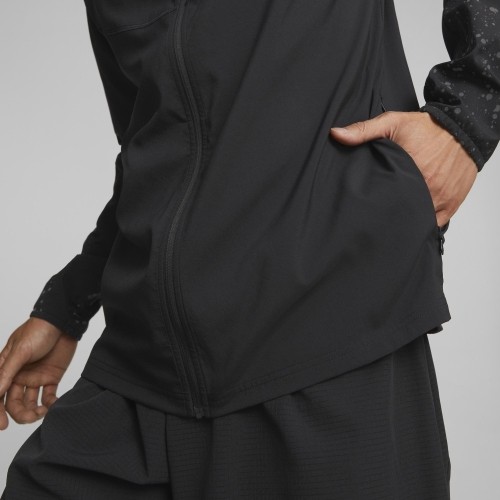 Puma Džemperis Vyrams Run Reflective Aop Woven Black 522409 01