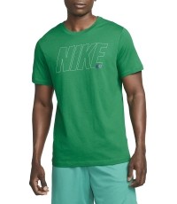 Koszulka męska Nike M Nk Df Tee 6/1 Gfx zielona DM6255 365