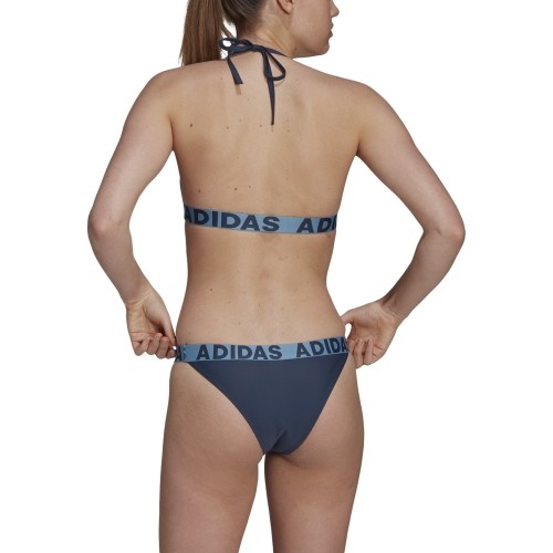 Adidas Neckholder Bikini damski strój kąpielowy niebieski GM2470
