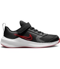 Buty sportowe dziecięce Nike Downshifter 11 czarno-czerwone CZ3959 005