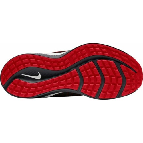 Buty sportowe dziecięce Nike Downshifter 11 czarno-czerwone CZ3959 005