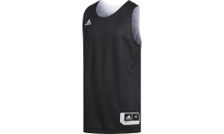 Koszulka do koszykówki Adidas Y Rev Crazy Ex J dla młodzieży Black White CD8636
