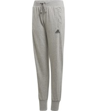 Spodnie młodzieżowe Adidas YG Tapered Pants szare CF7257